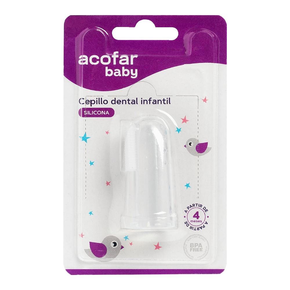 Cepillo Dental Dedal Silicona Acofarbaby