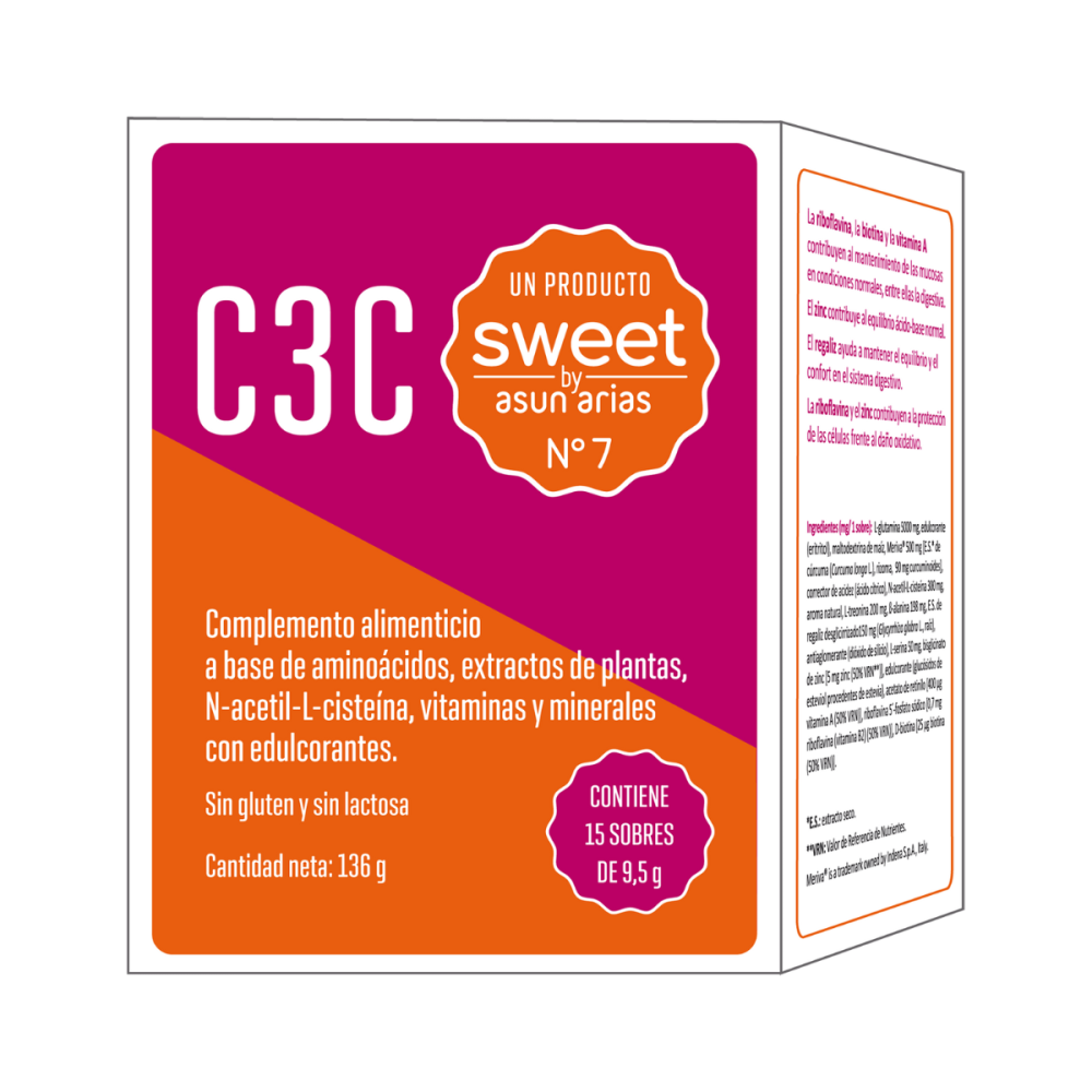 SWEET BY ASUN ARIAS Nº 7 C3C CICATRIZANTE...