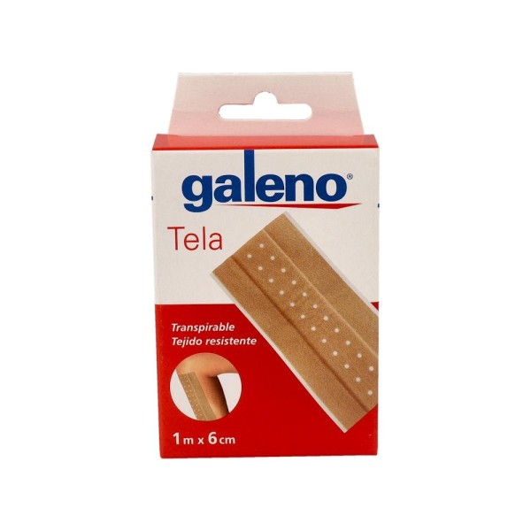 Tiritas Galeno Tela 100 X 6 Cm