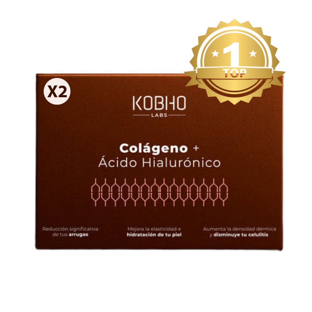 KOBHO PACK COLÁGENO ÁCIDO HIALURÓNICO 20 + 20...