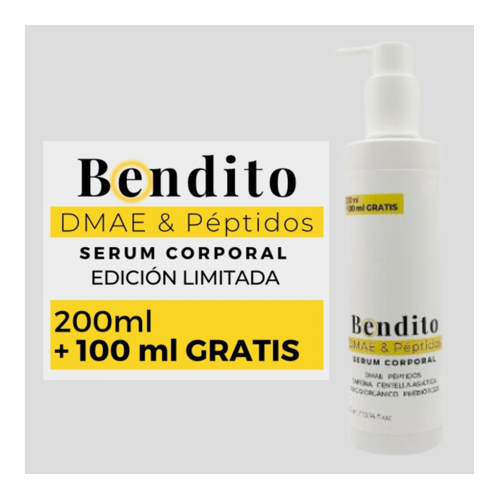 BENDITO DMAE & PÉPTIDOS 200ML + 100ML GRATIS!