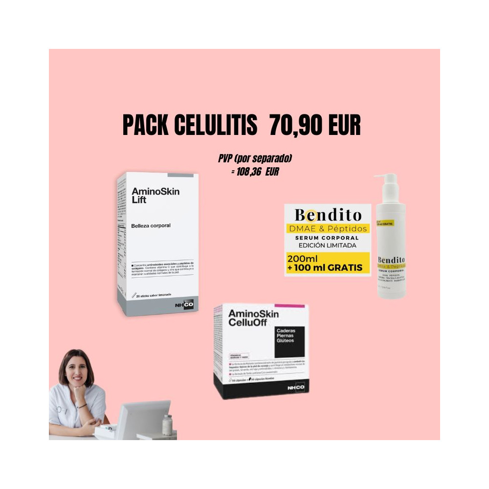 PACK CELULITIS BENDITO DMAE (200+100)+ NHCO...