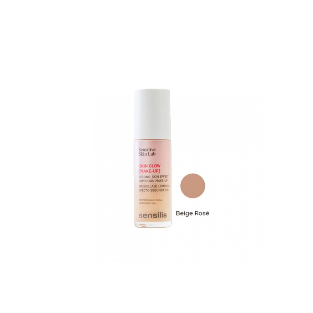 SENSILIS SKIN GLOW MAKE-UP COLOR BEIGE ROSE 04...