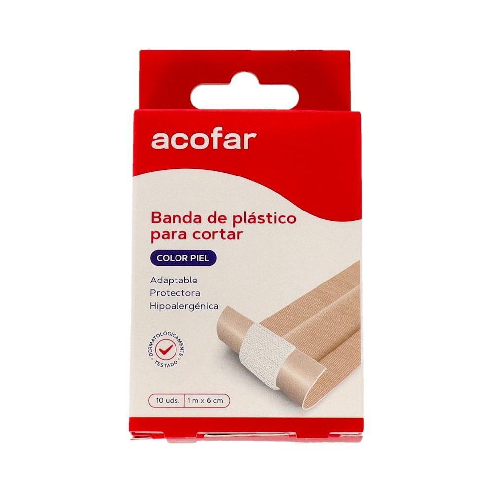 Acofar Banda De Plastico C/Piel Para Cortar 10...