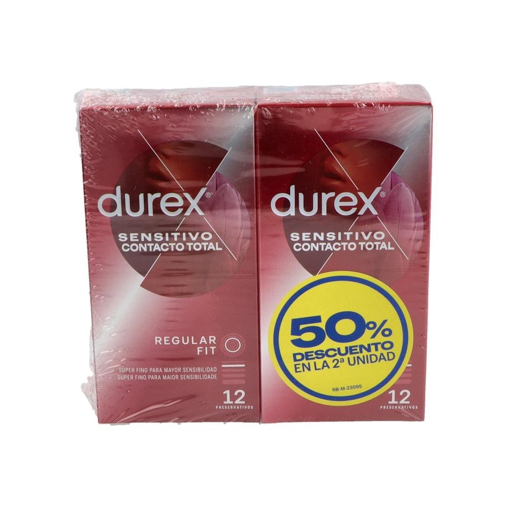 Profilactico Durex Duplo Se Cont Total 12 U