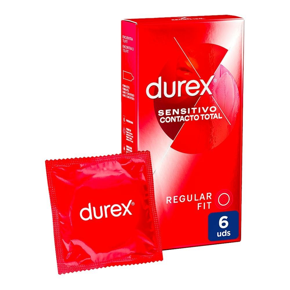 Durex Sensitivo Contacto Total 6 Ud