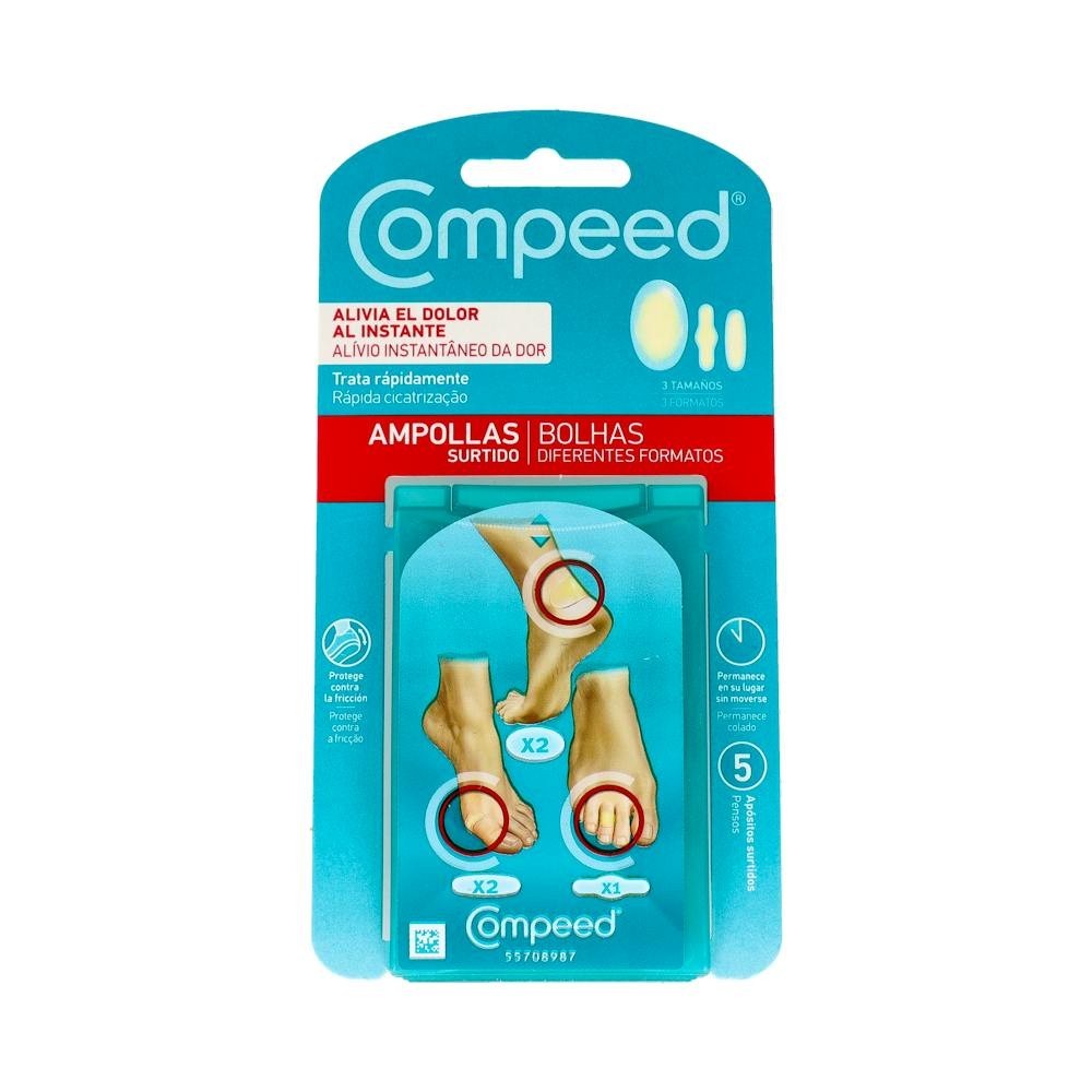 COMPEED (CAJA 12uds) AMP SURTIDO 5