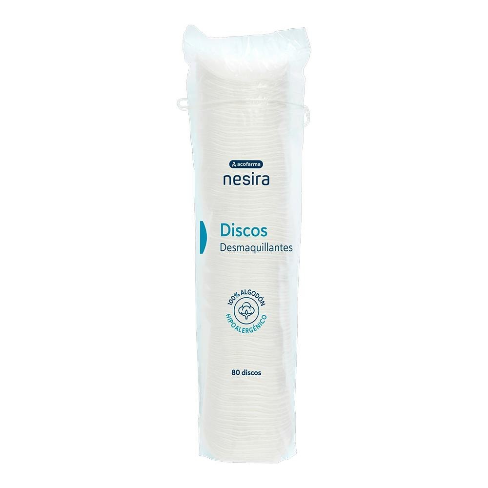 Acof. Nesira Discos Desmaquillantes 80 uds.