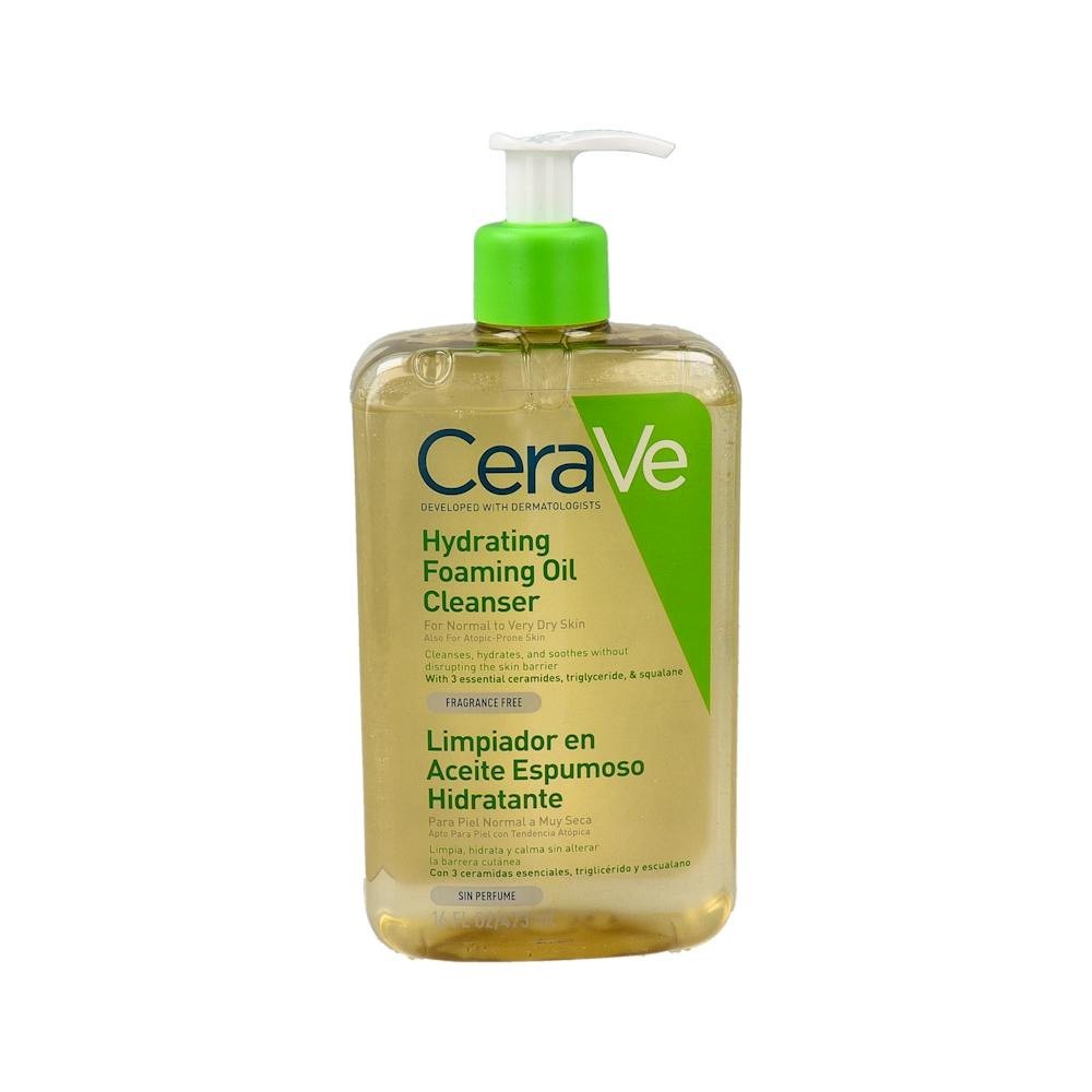 Cerave Limpiador Aceite Espumoso Hidratante 473 Ml
