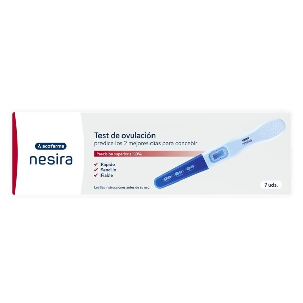 Acof Nesira Test Ovulacion 7 Uds